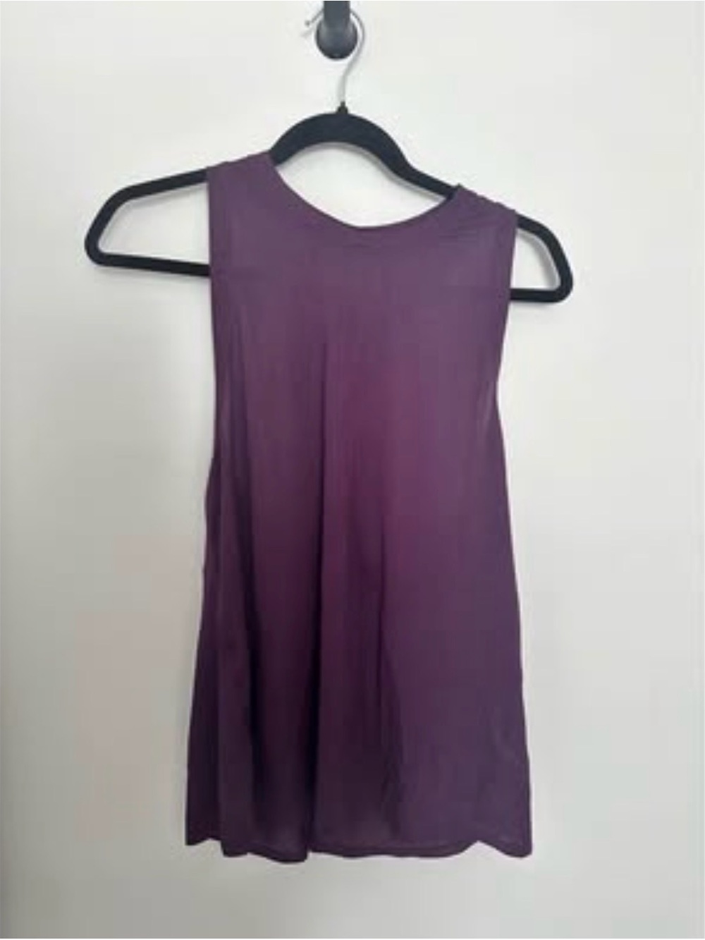 lululemon athletica Plum Open Back Sleeveless Tank Top